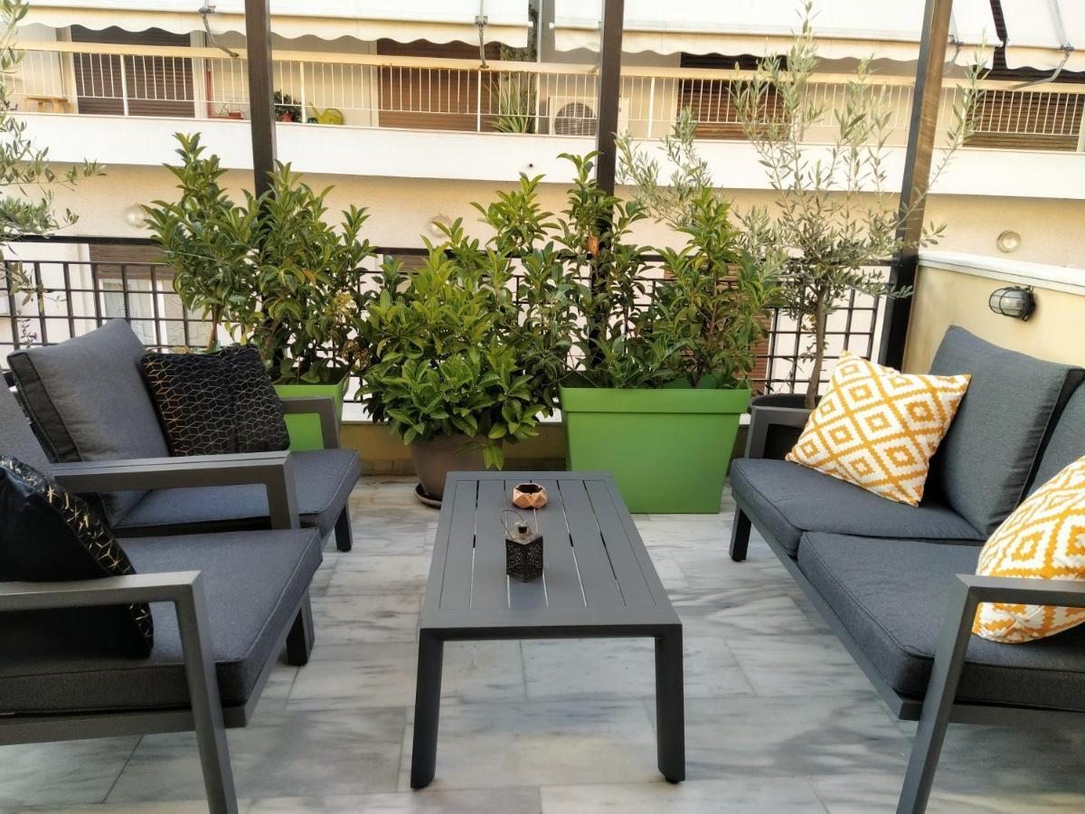 Elia Apartments Athene Buitenkant foto